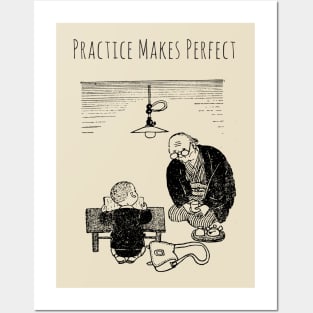 Practice Makes Perfect Posters and Art